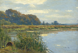 Lot 7012, Auction  101, Arp, Carl, Sommerlandschaft