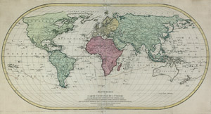 Lot 13, Auction  103, Lotter, Matthaus Albrecht, Mappemonde ou Carte Générale de l'Univers 