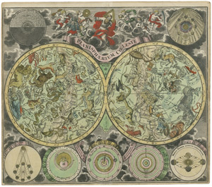 Lot 27, Auction  104, Seutter, Matthäus, Planisphaerium Coeleste