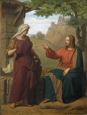 Lot 6066, Auction  106, Ittenbach, Franz, Christus und die Samariterin am Brunnen