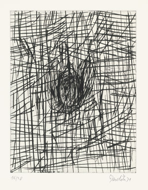 Lot 8012, Auction  107, Baselitz, Georg, Ohne Titel