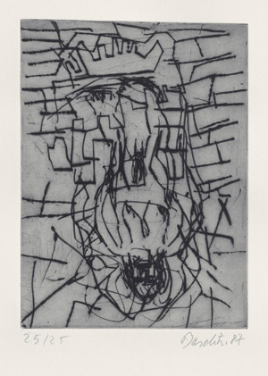 Lot 8015, Auction  108, Baselitz, Georg, Ohne Titel