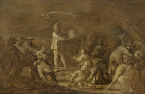 Lot 6034, Auction  109, Venne, Adriaen Pietersz. van de, "`T Wil al Raapen": Jeder rafft so viel er kann