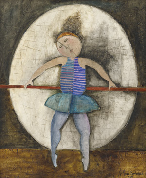 Lot 7056, Auction  109, Boulanger, Graciela Rodo, Danseuse à la barre