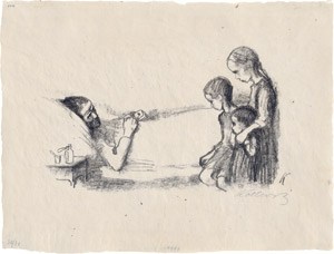 Lot 8506, Auction  109, Kollwitz, Käthe, Die Kranke und Ihre Kinder