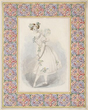 Lot 2002a, Auction  110, Romantisches Ballett, La Sylphide