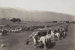 Lot 4019, Auction  110, Burke, John and William Baker, British and Indian troops during the Second Anglo-Afghan War