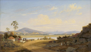 Lot 6108, Auction  110, Witherington, William Frederick, Indien: Blick auf einen Fluss im Hochland