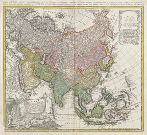 Lot 12, Auction  111, Hemisphären- und Landkarten, Kupferstichkarten