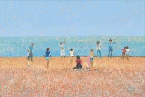 Lot 7050, Auction  111, Bulmer, Lionel, Frieze of figures against the sea