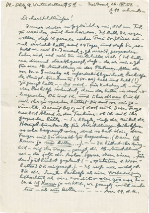 Los 2662 - Behmer, Marcus - Konvolut Briefe und Postkarten 1951 - 0 - thumb