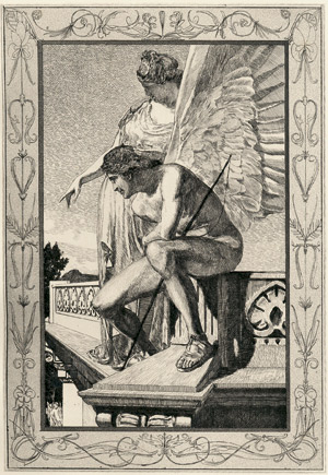 Lot 3286, Auction  112, Klinger, Max, Radierungen zu Apulejus' Märchen "Amor und Psyche" 