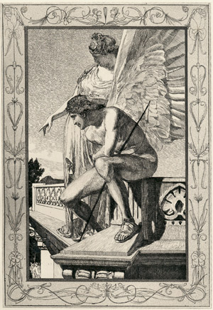 Lot 3287, Auction  112, Apuleius, Lucius und Klinger, Max - Illustr., Amor und Psyche