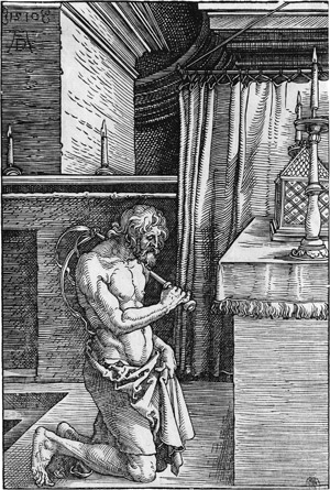 Lot 5059, Auction  112, Dürer, Albrecht, König David, Buße tuend