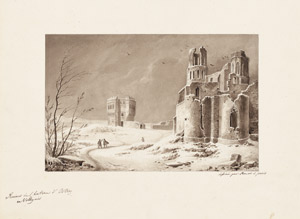 Los 6567 - Pernot, François Alexandre - Ansicht der Burgruine Ostrog in der Ukraine - 0 - thumb