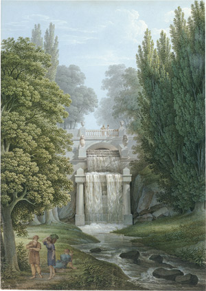Los 6569 - Hammer, Christian Gottlob - Ansicht des Canope-Tempels im Park Sofiyivka in der Stadt Uman, Ukraine - 0 - thumb