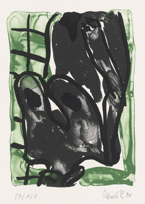 Lot 7018, Auction  112, Baselitz, Georg, Weiblicher Akt