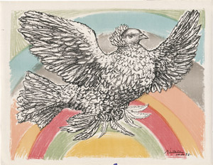 Los 7323 - Picasso, Pablo - Colombe volant (à l'Arc-en-ciel) - 0 - thumb