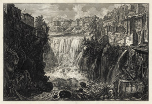 Lot 6225, Auction  115, Piranesi, Giovanni Battista, Veduta della Cascata di Tivoli