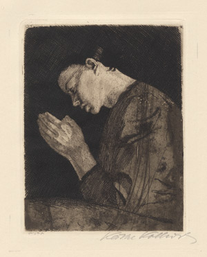 Lot 8005, Auction  115, Kollwitz, Käthe, Betendes Mädchen