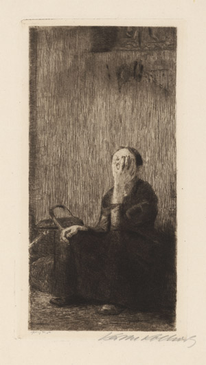 Lot 8008, Auction  115, Kollwitz, Käthe, An der Kirchenmauer