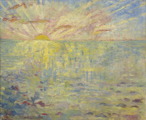 Lot 8214, Auction  115, Bengen, Harold, Sonnenaufgang auf Hiddensee