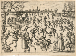 Lot 5026, Auction  116, Borcht, Pieter van der, Schlittschuhlaufen