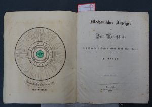 Lot 6, Auction  117, Laage, H., Mechanischer Anzeiger der Zeit-Unterschiede 