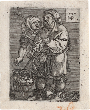 Lot 5019, Auction  117, Beham, Hans Sebald, Die Eierverkäufer