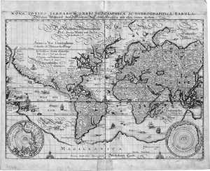 Lot 27, Auction  118, Merian, Matthäus, Nova totius terrarum orbis geographica ac hydrographica tabula