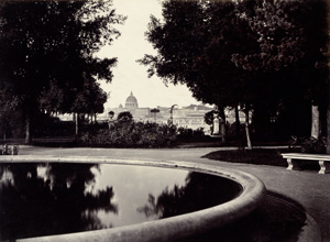 Lot 4005, Auction  119, Anderson, James, View of Rome from Monte Pincio; View of Piazza del Popolo