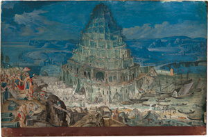 Lot 6508, Auction  119, Valckenborch, Lucas van - Umkreis, Der Turmbau zu Babel