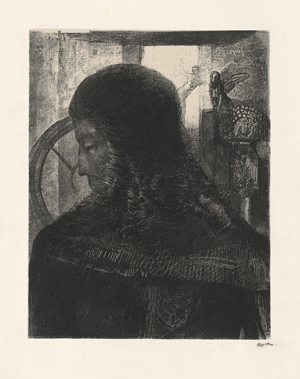 Lot 8003, Auction  119, Redon, Odilon, Vieux chevalier