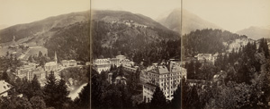 Lot 4030, Auction  120, Gastein, Panoramic view of Gastein