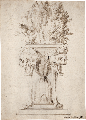 Lot 6635, Auction  121, Bella, Stefano della, Vase mit Totenköpfen
