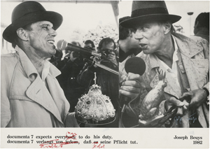 Lot 7211, Auction  121, Beuys, Joseph, documenta 7