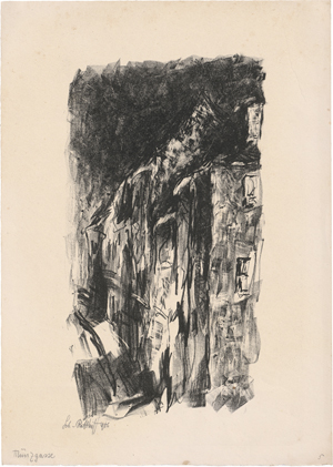 Lot 8023, Auction  121, Schmidt-Rottluff, Karl, Münzgasse (Dresden)