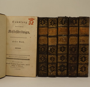 Lot 22, Auction  122, Sammlung der besten Reisebeschreibungen, 6 Bände der Reihe