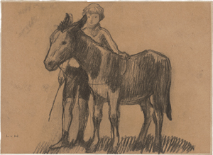 Lot 6330, Auction  122, Hofmann, Ludwig von, Benvenuto mit Eselchen