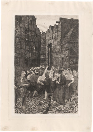 Lot 8014, Auction  122, Kollwitz, Käthe, Die Carmagnole