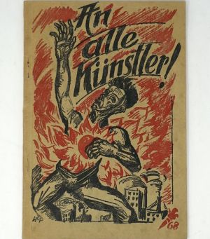 Lot 3012, Auction  123, An alle Künstler! und Pechstein, Max, Mit 5 ganzs. Illustrationen