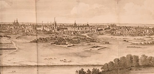 Los 86 - Bruyn, Cornelis de - Moskow. Amsterdam 1718. - Spektakuläre Panorama-Ansicht der Stadt Moskau - 0 - thumb