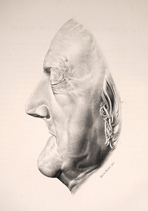 Los 308 - Carus, Carl Gustav - Neuer Atlas der Cranioskopie. Leipzig, Brockhaus, 1864. - Zweite vermehrte und verbesserte Auflage - 0 - thumb