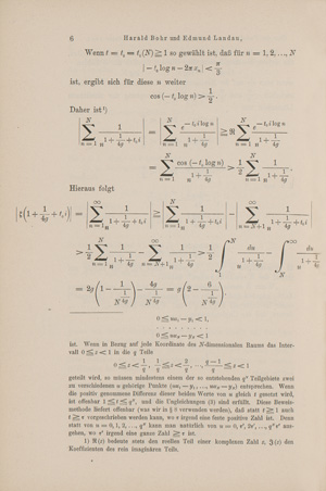 Los 338 - Landau, Edmund - Sammlung von 21 Sonderabdrucken, Erscheinungszeitraum ca. 1900 -1910 - 0 - thumb