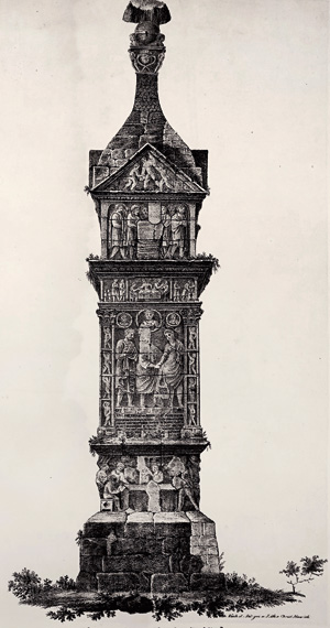 Los 881 - Hawich, Christoph - Abbildung des Römischen Monuments in Igel. Trier, Selbstverlag, 1826. - Seltene einzige Ausgabe - 0 - thumb
