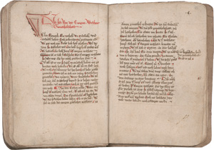 Los 1010 - Katechetische Sammelhandschrift - Deutsche Handschrift auf Papier. Südwestdeutschland um 1400 - 3 - thumb