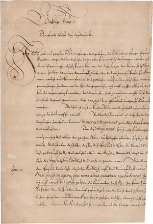 Lot 1053, Auction  125, Conrad, Balthasar, Traktat von der Glaubwürdigkeit und Unverfälschtheit der katholischen Lehre. Deutsche Handschrift auf Papier
