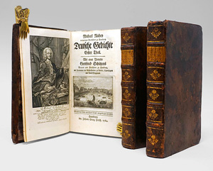 Los 1688 - Richey, Michael - Deutsche Gedichte. Hamburg, J. G. Fritsch, 1764-1766. - Erste Gesamtausgabe - 0 - thumb