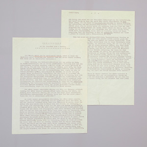 Los 2152 - Furtwängler, Wilhelm - Typoskript. 1946 - 0 - thumb