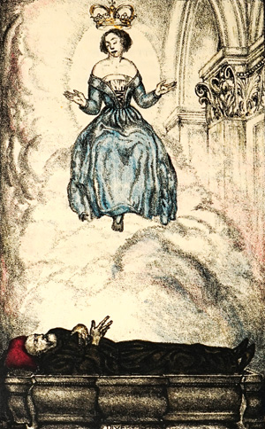 Los 3014 - Arnim, Ludwig Achim von und Divéky, Josef von - Illustr. - Isabella von Ägypten. Mit Lithographien von J. v. Divéky. Wien, A. Schroll, 1918. Vorzugsausgabe - 0 - thumb